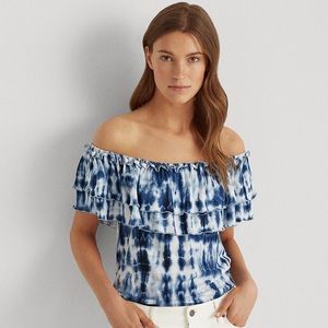 Ralph Lauren | Off the Shoulder Blouse